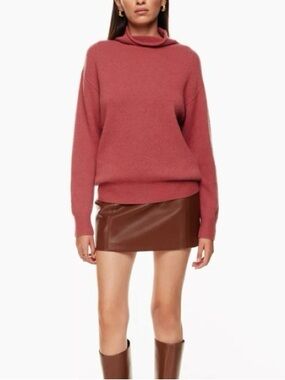 Wilfred Montpellier Luxe Cashmere Mockneck Sweater